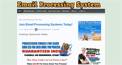 Desktop Screenshot of emailprocessingsystems.com